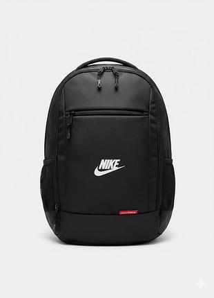 Чоловічий спортивний рюкзак nike just do it молодіжний стильний рюкзак міський найк текстильний чорний