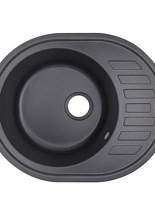Кухонна мийка lidz 620x500/200 bla-03 (lidzbla03620500200)