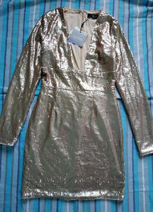 Платье missguided платье праздничное пайетки