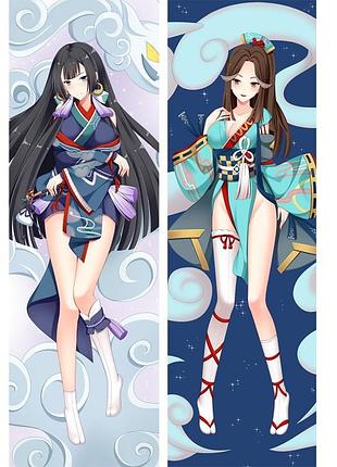 Аниме дакимакура enenra onmyoji (подушка обнимашка) 120*40 см 150, 50*150, 50