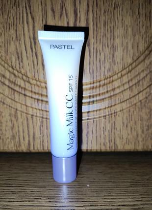 Сс крем magic milk spf 15 pastel коррекция цвета с умными пигментами тон 50 light medium 30мл