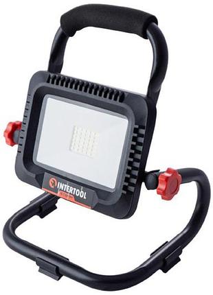 Ліхтар акумуляторний intertool - 20 вт без li-ion storm (wt-0349)