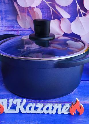 Кастрюля с антипригарным двойным покрытием 2.7л 20см maestro mr-4320 индукционный казан