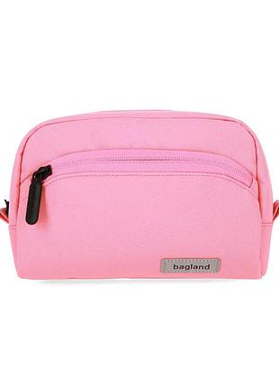 Косметичка bagland urban 2 л. розовый (00717662)