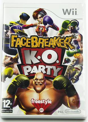 Игра для nintendo wii - facebreaker k.o. party |de|pal|lic.|