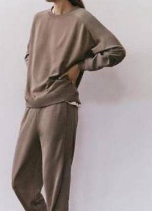 Світшот оригінальний жіночий якісний massimo dutti,xxs/xs