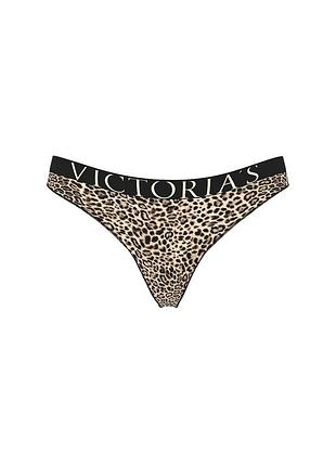 Трусики стринги женские victoria’s secret хлопковые леопардовые