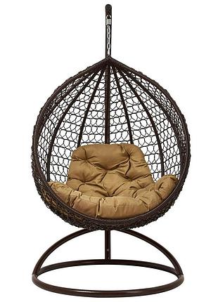 Крісло-кокон home rest everest коричневий/бежевий