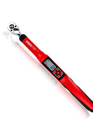 Ключ динамометрический цифровой 40-200nm 1/2"x420mm toptul dt-200b4
