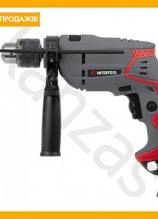Ударний дриль intertool 550 вт 2800 об./хв для домашнього майстра свердління та шурупокрут