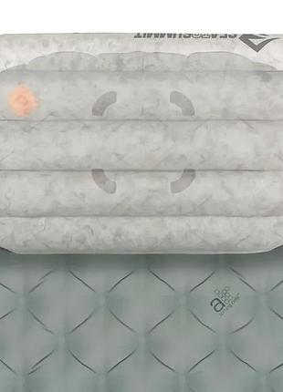 Надувной коврик (183х55х10см) ether light xt insulated mat 2020 pewter от sea to summit