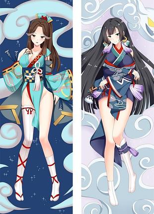 Аниме дакимакура enenra onmyoji (подушка обнимашка) 120*40 см 150, 50*150, 50