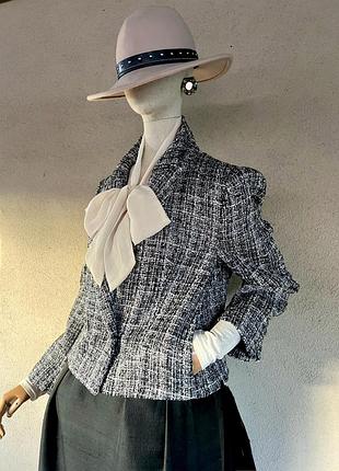 Твидовый жакет,zara