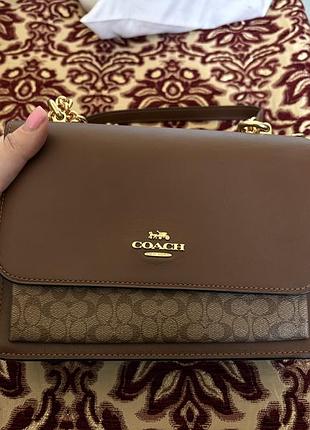 Шеіряна сумку coach, оригінал, стан нової, в користуванні була 1 раз