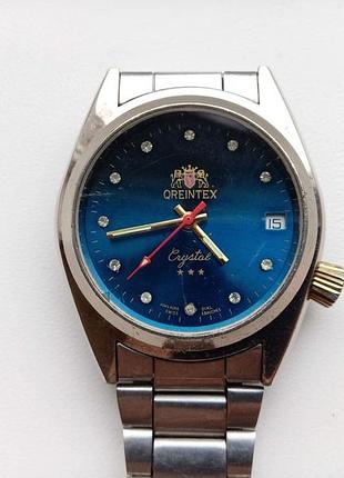 Винтажные механические мужские часы oreintex 1990-е