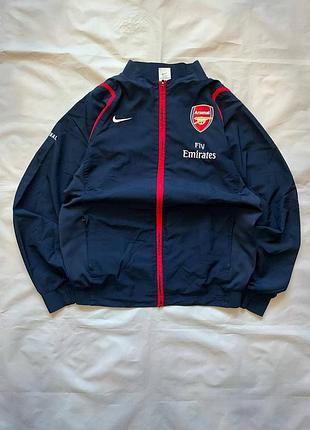 Легка куртка nike x arsenal vintage