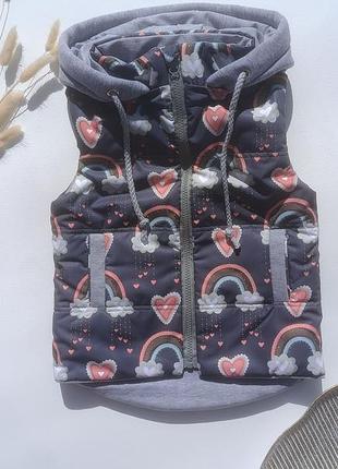 Жилетка детская, девчачья.