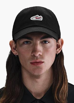 Кепка унісекс nike club cap u cb crtz ptch l black hj7124-010 m/l