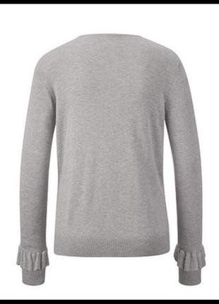 Сірий кардиган р. 36/38 євро 3