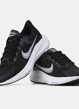 Nike winflo 8 black white 3