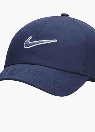 Кепка унісекс nike club cb swsh blue fb5369-410 l/xl