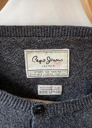 Серый свитер от pe jeans 2
