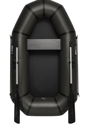 Лодка пвх надувная полутораместная profi l-220 l