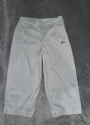 🤍 винтажные женские бриджи / капри adidas (y2k)