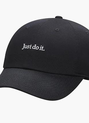 Кепка унісекс nike unstructured jdi cap black fb5370-010 m/l