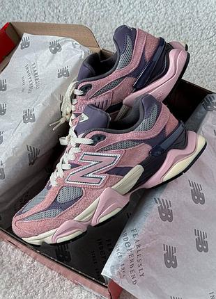 Жіночі кросівки nb 9060 pink lavender  більше фото на тижні