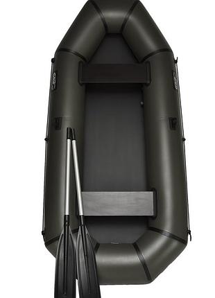 Човен надувний пвх двомісна grif boat gl-270