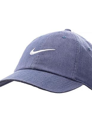 Бейсболка nike u nsw h86 swoosh denim cap