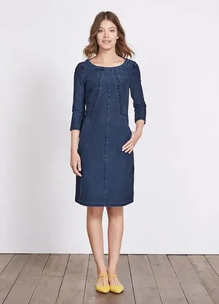 Сукня джинсова трикотажна boden hannah dress uk 10 (m/44)