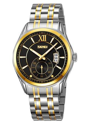 Skmei 9319tgdbk silver-gold-black