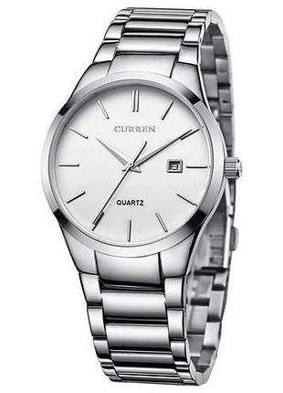 Curren 8106 silver-white