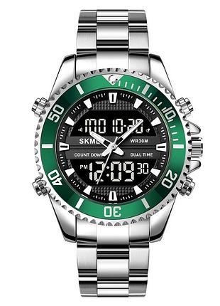 Skmei 1850sign silver-green sale