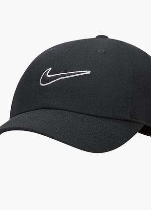 Кепка унісекс nike club cap u cb swsh black fb5369-010 m/l