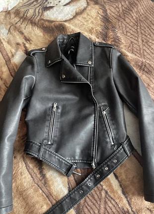 Куртка косуха кожанка