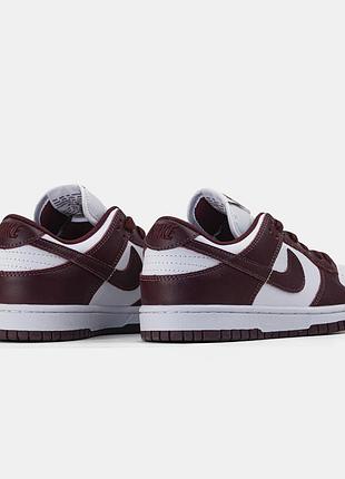 Nike dunk low bordo 5