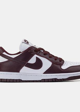 Nike dunk low bordo 2