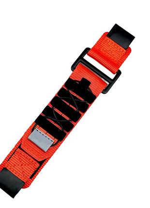 Ремінець для годинника nylon pro for garmin orange 22 мм
