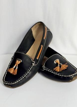 Женские кожаные мокасины лоферы
footglove