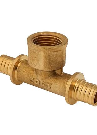 Трійник перехідний з вр koer ka.t16-06f-16 - 16(2.2mm) x 1/2"f x 16(2.2mm) (kr4894)