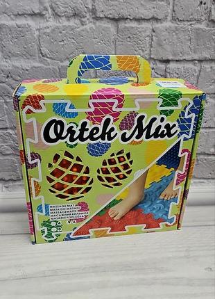 Ортопедический массажный коврик пазлы, для детей. микс, 6 шт. ortek