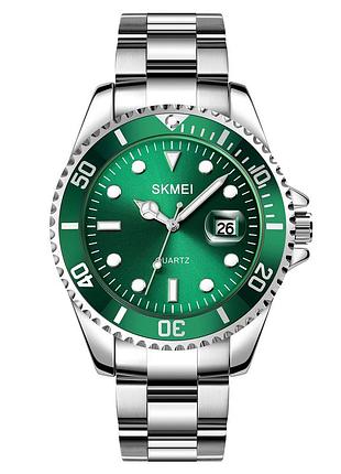 Skmei 1779sign silver-green stopped