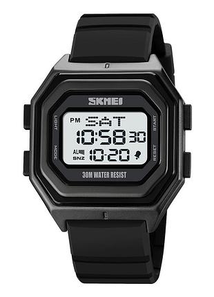 Skmei 1875pwt black-white silicone sale
