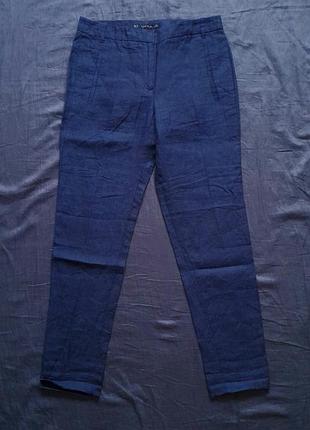 Женские укороченные 7/8 брюки zara basic 2