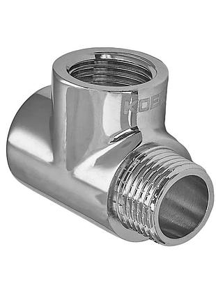 Трійник редукційний koer kf.t06ffm.chr - 1/2" ffм хром (kr5622)