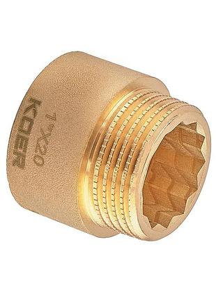 Подовжувач koer kf.e10-20.wn - 1"-20мм без нікелю (kr5670)