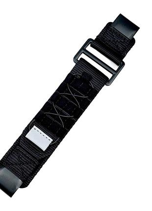 Ремінець для годинника nylon pro for garmin black 22 мм